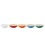 Kit 5 Pratos Fundos Le Creuset Multicolor 20 cm