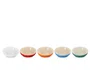 Kit 5 Pratos Fundos Le Creuset Multicolor 20 cm