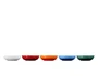 Kit 5 Pratos Fundos Le Creuset Multicolor 20 cm