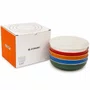 Kit 5 Pratos Fundos Le Creuset Multicolor 20 cm