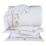 Kit Colcha Queen Claire Buddemeyer Luxus Estampado 2,80 x 2,60 m