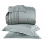 Kit Colcha Queen Savona 270 Fios Buddemeyer Luxus Verde Alecrim 2,80 x 2,60 m