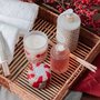Kit Difusor De Perfume E Vela Perfumada Especial De Natal Lenvie