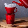 Kit Coador e Caneca Seattle Le Creuset Vermelho 400 ml