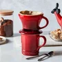 Kit Coador e Caneca Seattle Le Creuset Vermelho 400 ml