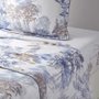 Lençol de Cima Boreale Queen 300 Fios Algodão Orgânico Yves Delorme Estampado