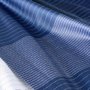 Lençol de Cima Queen Tennis Stripes 300 Fios Azul Marinho Hugo Boss Home 2,40 x 3,00