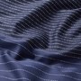 Lençol de Cima Tennis Stripes Super King 300 Fios Azul Marinho Hugo Boss Home 2,70 x 3,00 cm