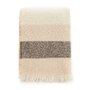 Manta Lira Tricot Karsten Café Creme 1,20 x 1,75 m