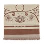 Manta Terlano Trussardi Bege/Marrom 1,40 x 1,80 m