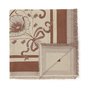 Manta Terlano Trussardi Bege/Marrom 1,40 x 1,80 m