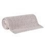 Manta Tricot Yves Buddemeyer Bege 1,25 x 1,50 m
