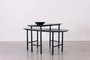 Mesa Lateral Alta Verso Verde Militar Iludi Design 40 cm
