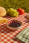 Mini Bowl em Cerâmica Toscana Vermelho 10 cm