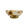 Mini Bowl Suporte de Latão Home Wish Onix 11cm