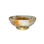 Mini Bowl Suporte de Latão Home Wish Onix 11cm