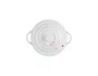 Mini Cocotte Mon Coeur Le Creuset Branco 250 ml