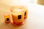 Mini Vela Pote em Alto Relevo Spiced Pumpkin Latte Voluspa 50 Horas