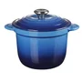 Panela de Arroz com Tampa Interna Le Creuset Azure Blue 18 cm