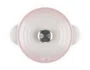 Panela de Arroz com tampa interna Le Creuset Shell Pink 18cm