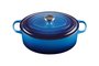Panela Oval Signature Le Creuset Azure Blue 31 cm