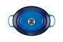 Panela Oval Signature Le Creuset Azure Blue 31 cm