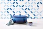 Panela Oval Signature Le Creuset Azure Blue 31 cm