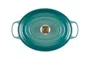 Panela Oval Signature Le Creuset Bleu Riviera 31 cm