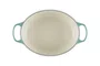 Panela Oval Signature Le Creuset Bleu Riviera 31 cm