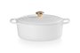 Panela Oval Signature Le Creuset Branco  31 cm