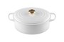 Panela Oval Signature Le Creuset Branco  31 cm