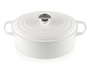 Panela Oval Signature Le Creuset Cotton 31 cm