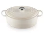 Panela Oval Signature Le Creuset Meringue 35 cm