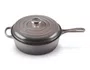 Panela Redonda Cassadou Signature Le Creuset Flint 26 cm