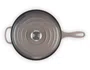 Panela Redonda Cassadou Signature Le Creuset Flint 26 cm