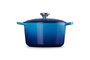 Panela Redonda Funda Signature Le Creuset Azure Blue 24 cm