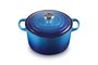 Panela Redonda Funda Signature Le Creuset Azure Blue 24 cm