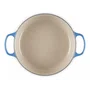 Panela Redonda Risotto Signature Le Creuset Azure Blue 30 cm