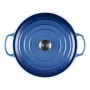 Panela Redonda Risotto Signature Le Creuset Azure Blue 30 cm