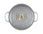 Panela Redonda Signature Enterprise Star Trek Le Creuset Mist Grey 26 cm