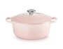 Panela Redonda Signature Le Creuset Shell Pink 22 cm