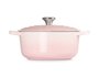 Panela Redonda Signature Le Creuset Shell Pink 22 cm