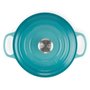 Panela Redonda Signature Le Creuset Azul Caribe 16 cm