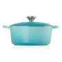 Panela Redonda Signature Le Creuset Azul Caribe 16 cm