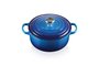Panela Redonda Signature Le Creuset Azure Blue 20 cm