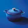 Panela Redonda Signature Le Creuset Azure Blue 22 cm