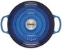 Panela Redonda Signature Le Creuset Azure Blue 24 cm