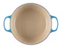 Panela Redonda Signature Le Creuset Azure Blue 28cm