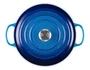 Panela Redonda Signature Le Creuset Azure Blue 28cm