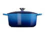 Panela Redonda Signature Le Creuset Azure Blue 28cm